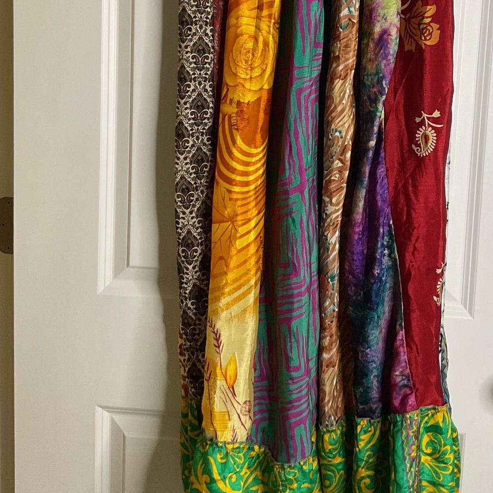 Earthbound Maxi Dress Bohemian Skirt in XL - Picture 2 of 3